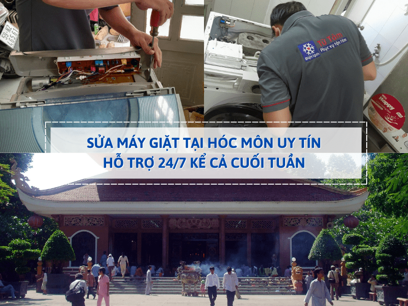 Điện lạnh Từ Tâm là đơn vị chuyên sửa máy giặt tại Hóc Môn chuyên nghiệp