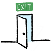 exit door