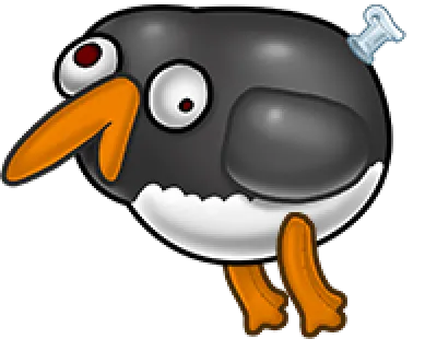 A flying crazy bird for 404 error. Please visit valomotion.com and try again