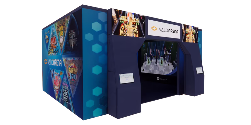 Render image of ValoArena 4-player - North American model.
