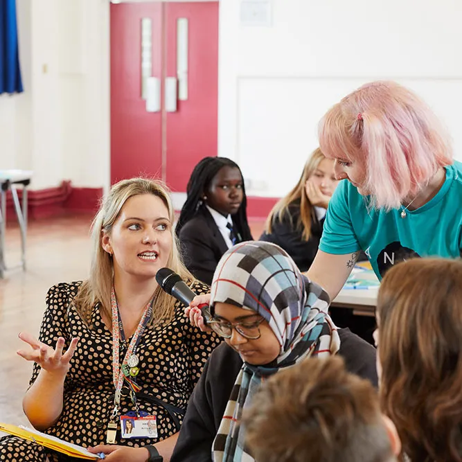 Image of an Anti-Bullying event