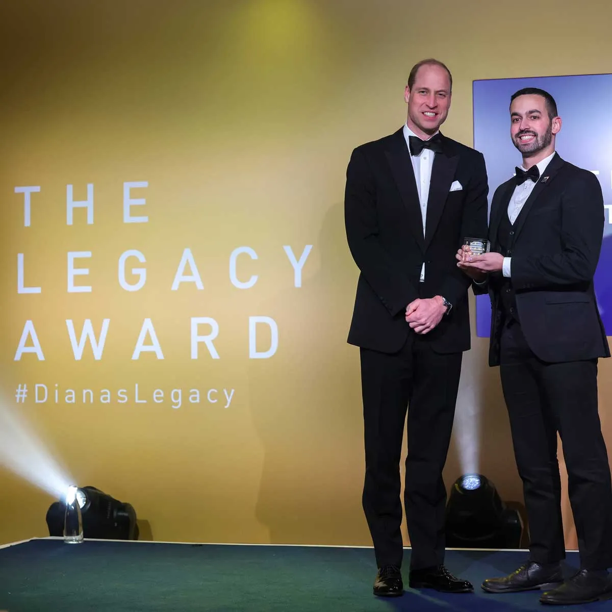 A Diana Award recipient