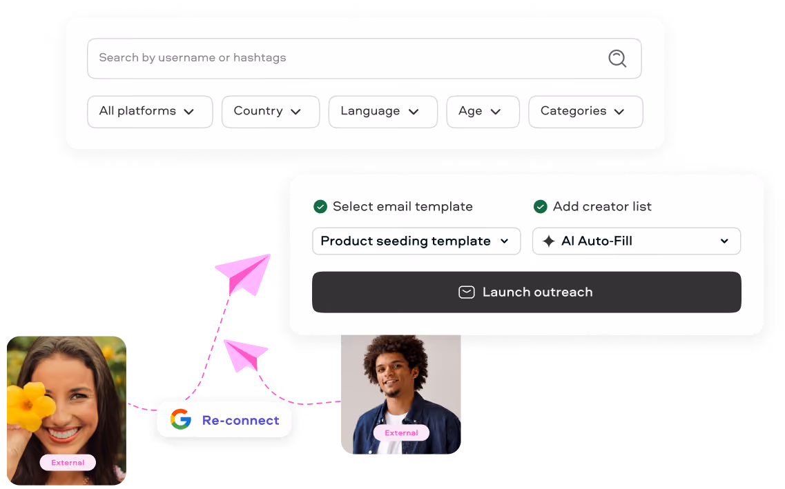 Automated influencer outreach workflow