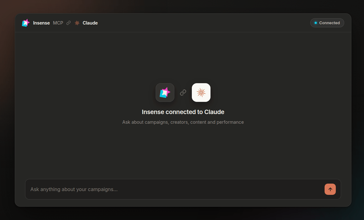 Insensen claud integration interface
