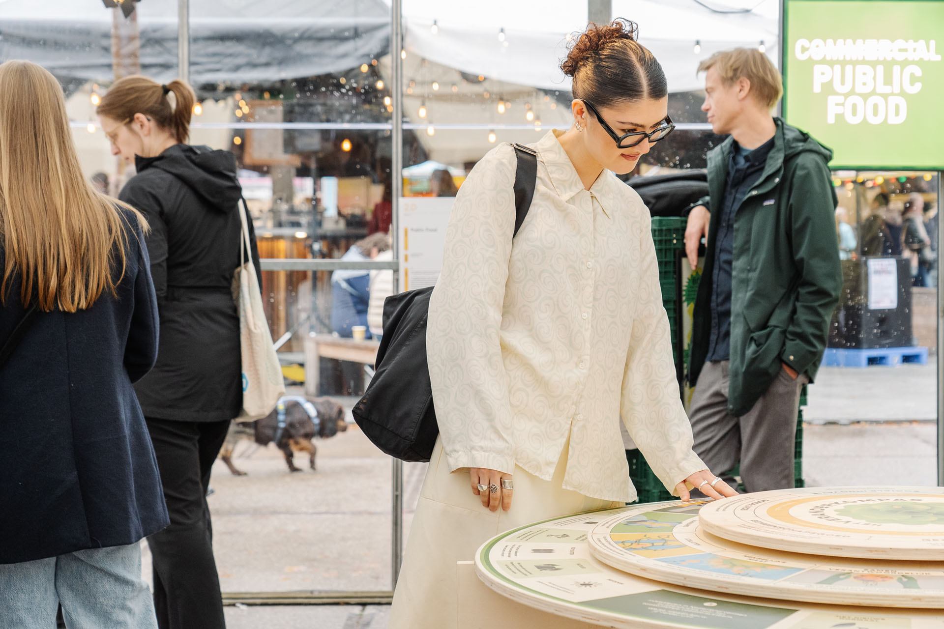 The compass at the Dutch Design Week in 2024 Photo: Almicheal Fraay