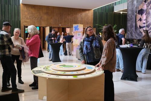 The compass at Innovate Experience in Arnhem