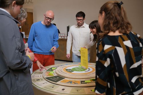 The compass at Innovate Experience in Arnhem