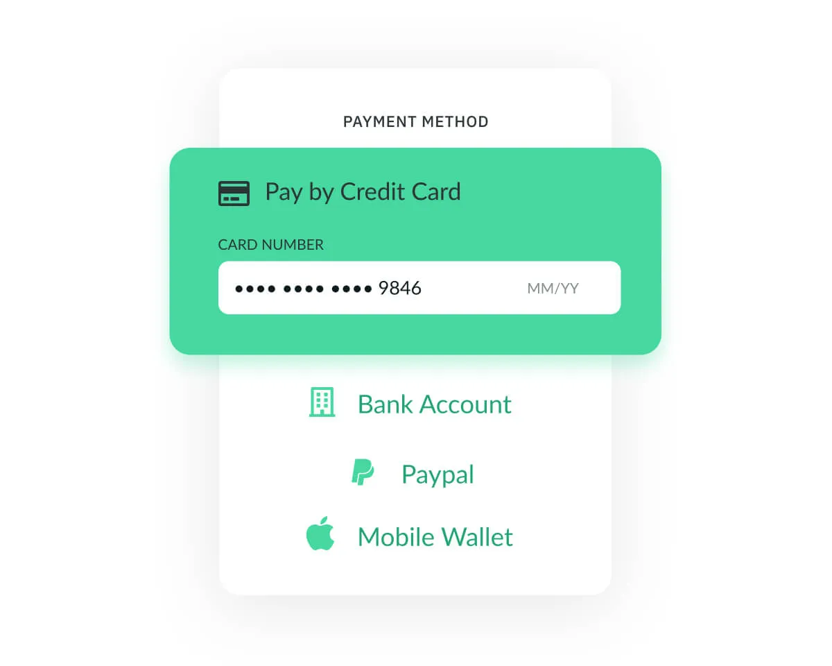 Donately's flexible payments means your donors can pay the way they want to, providing less friction and more donations. 