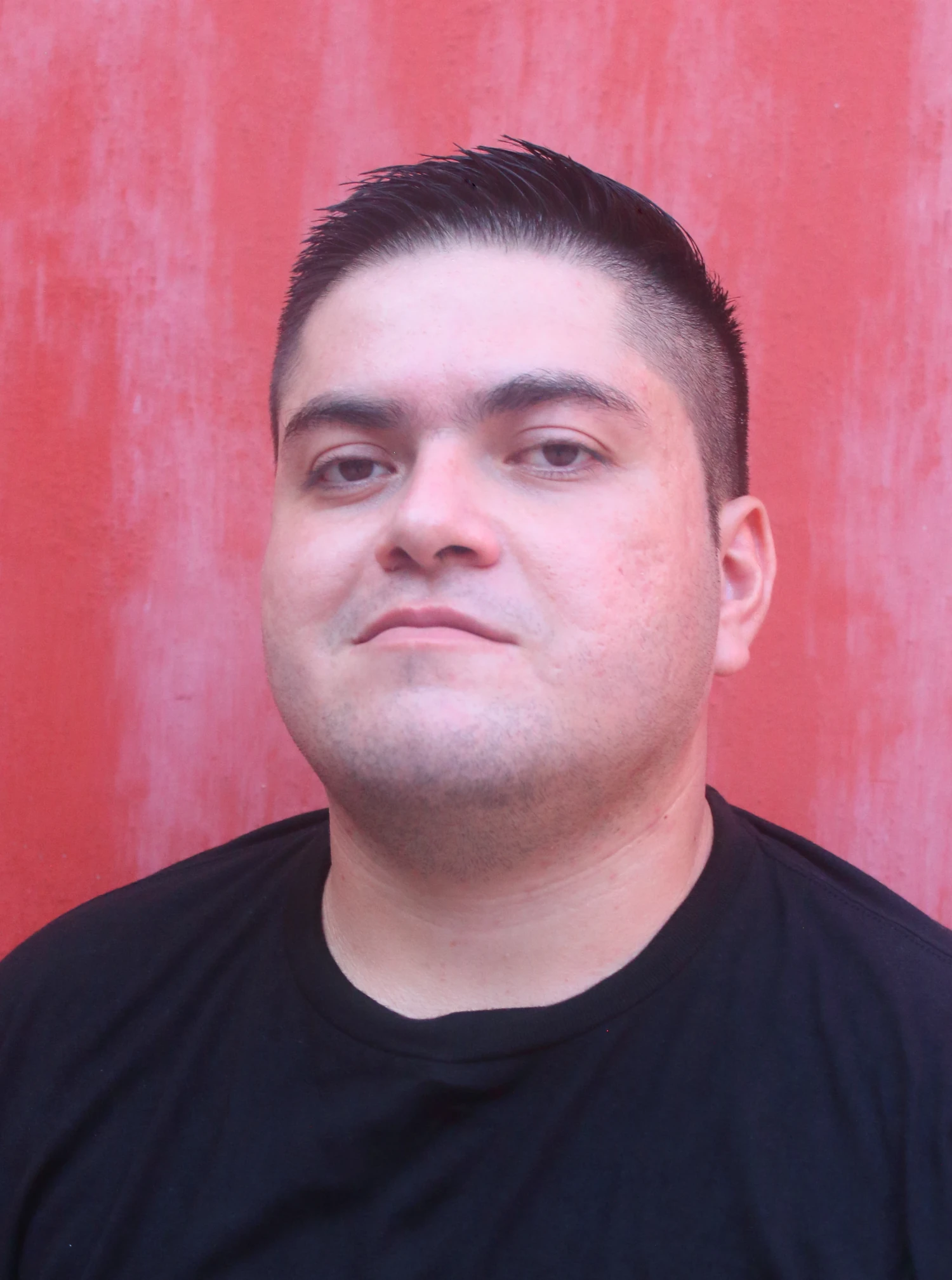 Retrato de Jorge Pineda en primer plano