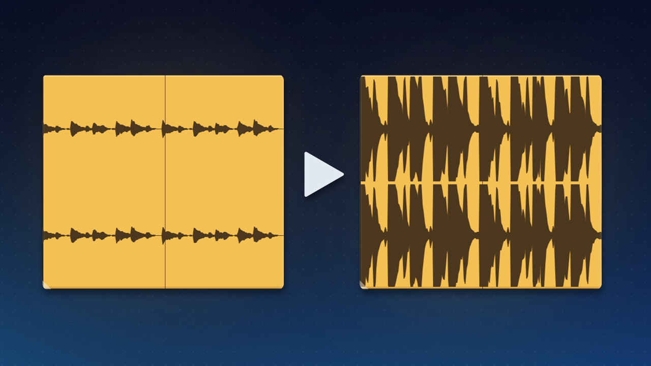 Change waveform size of items in REAPER