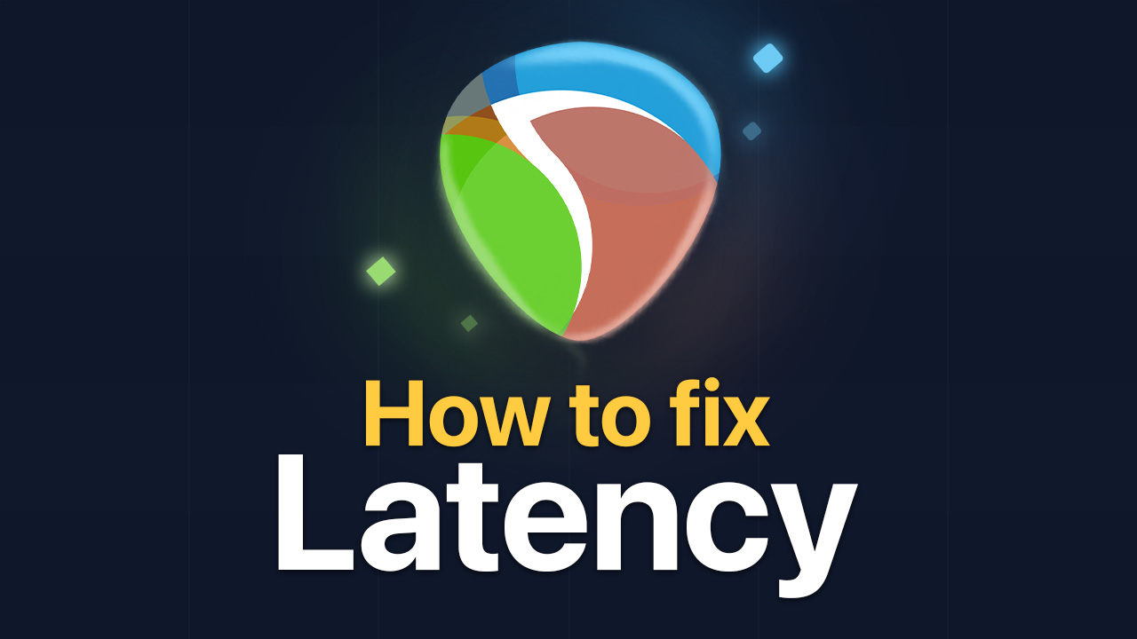 How to fix latency in REAPER