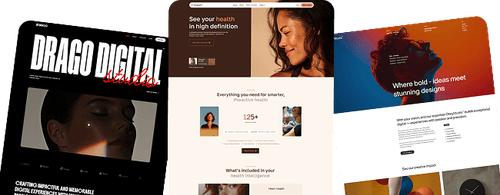 Preview of Webflow CMS-ready website templates