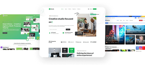 Preview of Bootstrap 5 responsive website templates