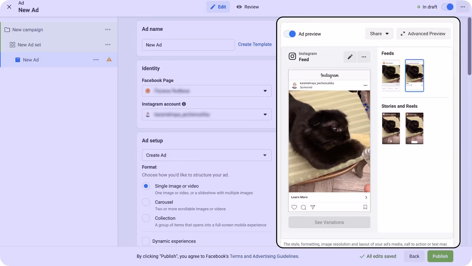 Facebook Business Manager page