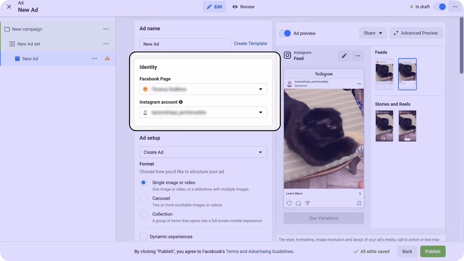Facebook Business Manager page