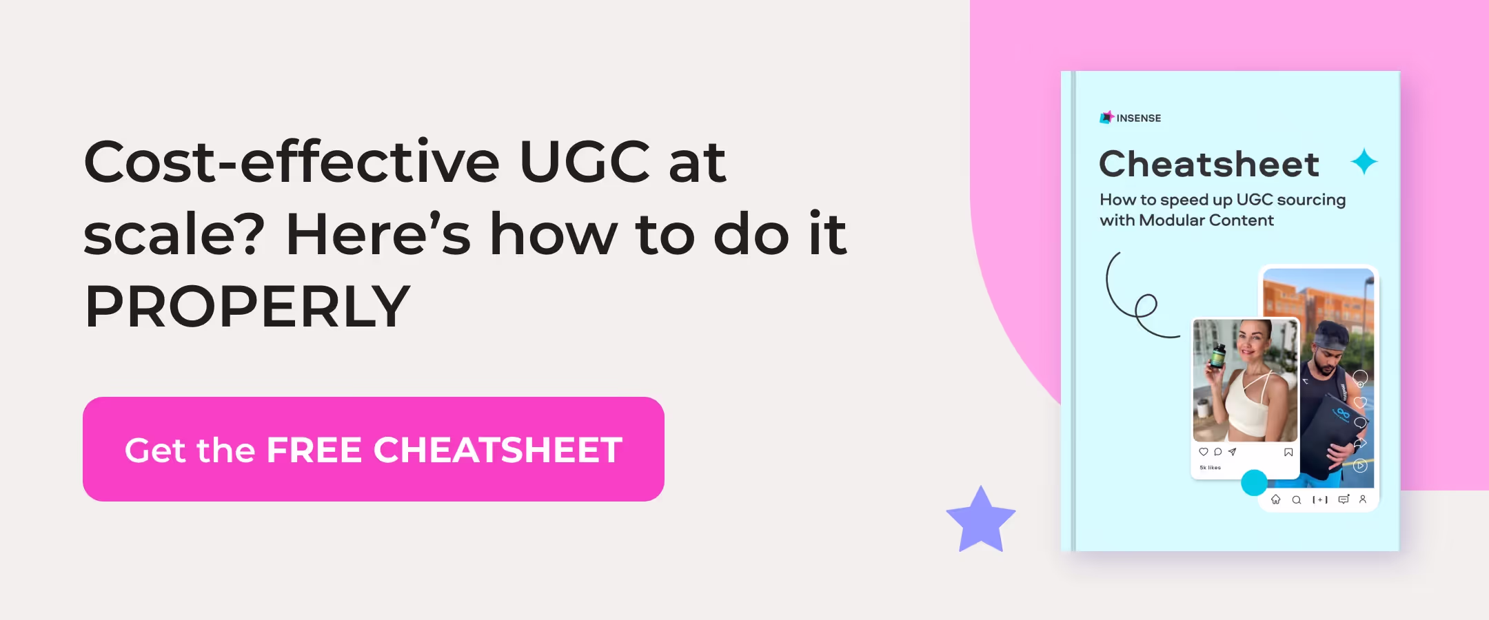 How to speed up UGC sourcing with modular content