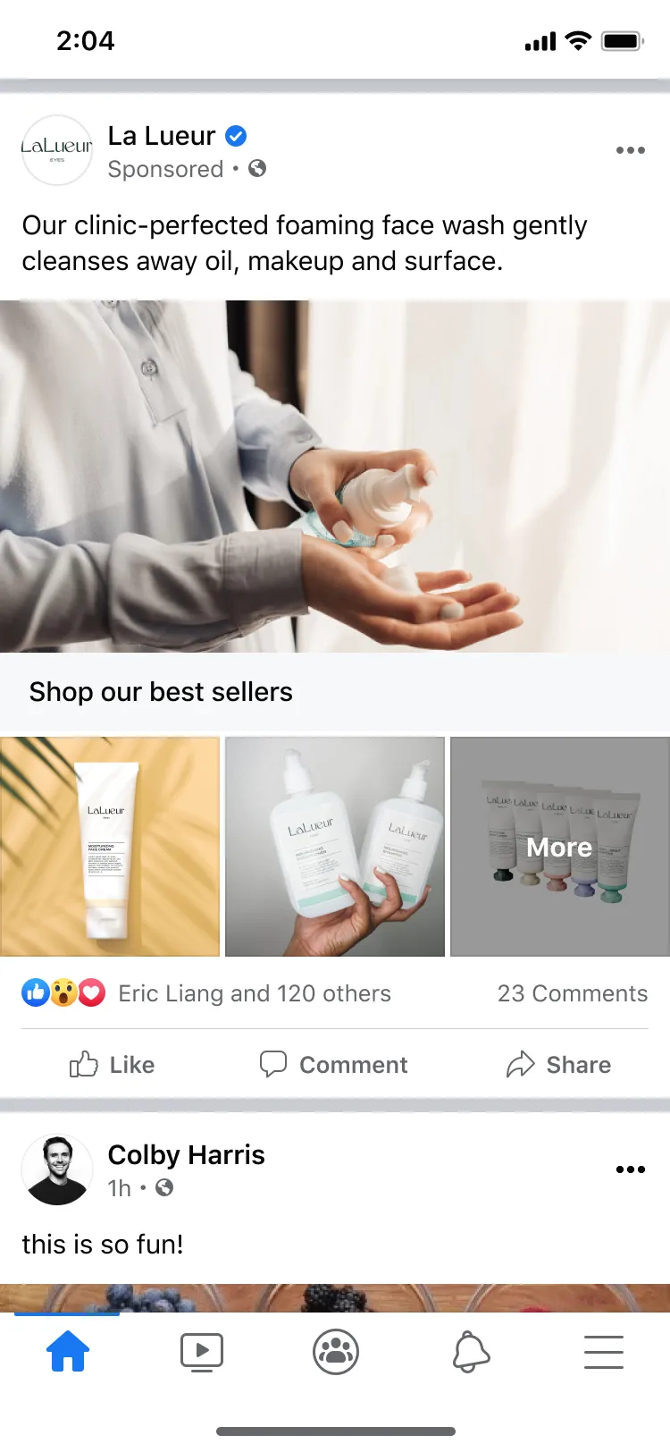 Collection ads