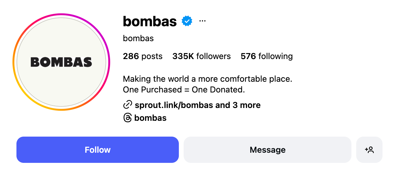 Bombas Instagram Page