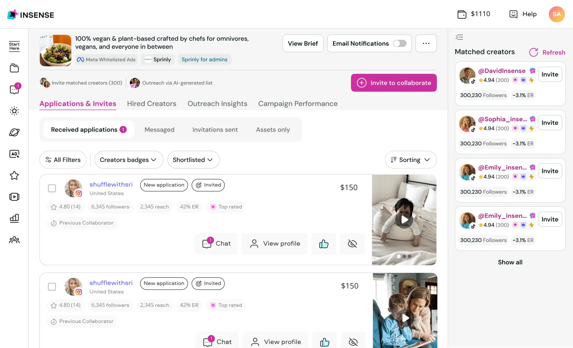 Creator Applications