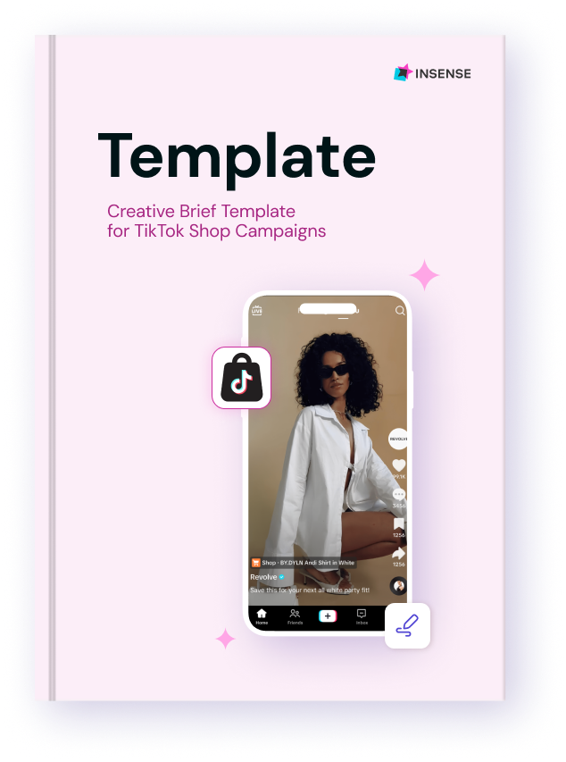 Creative brief template for TikTok Shop campaigns