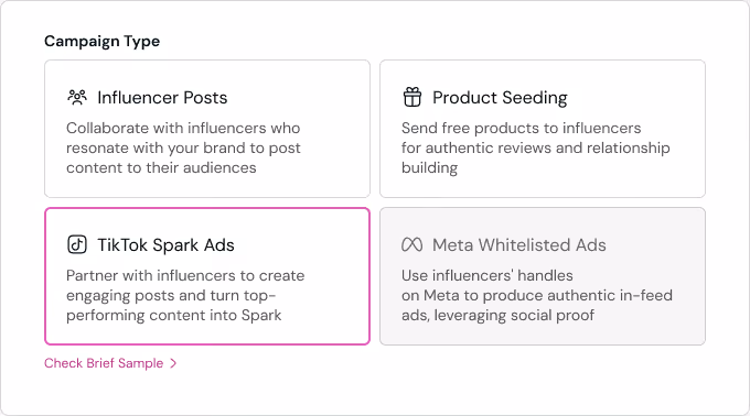 different types of campaigns