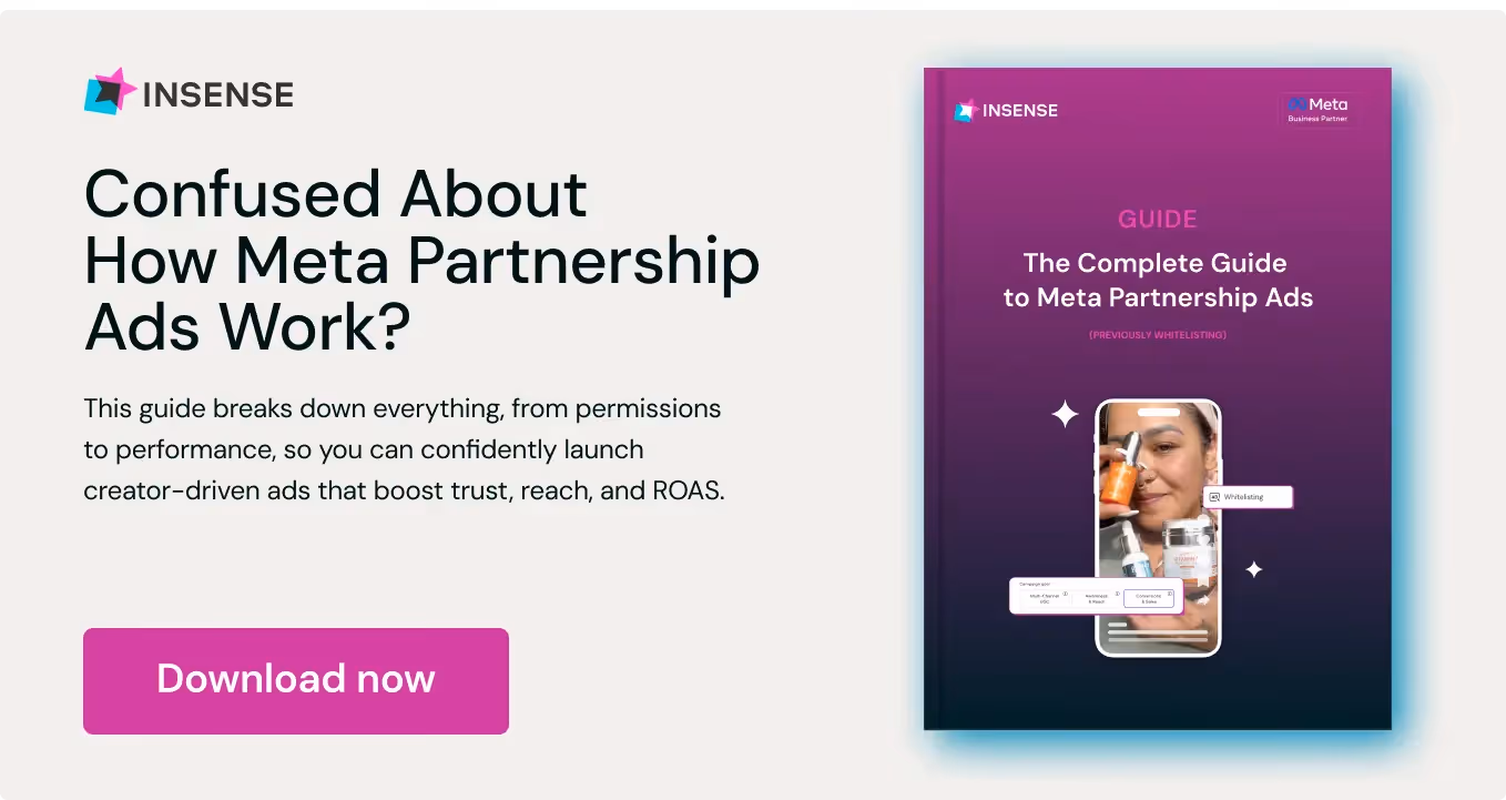 Meta Partnership ads guide