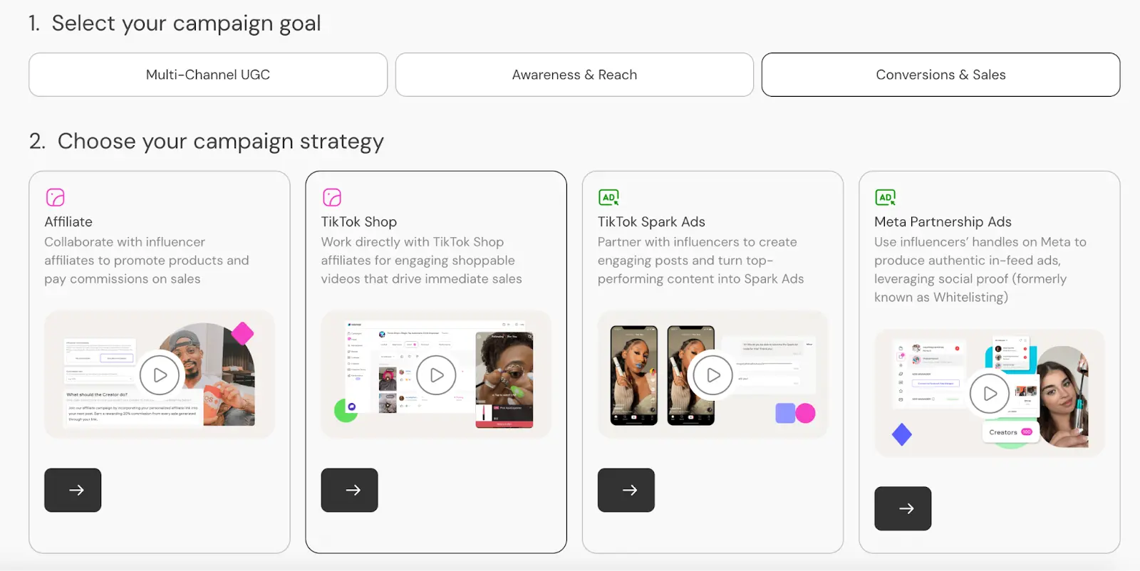 Campaign strategy on Insense
