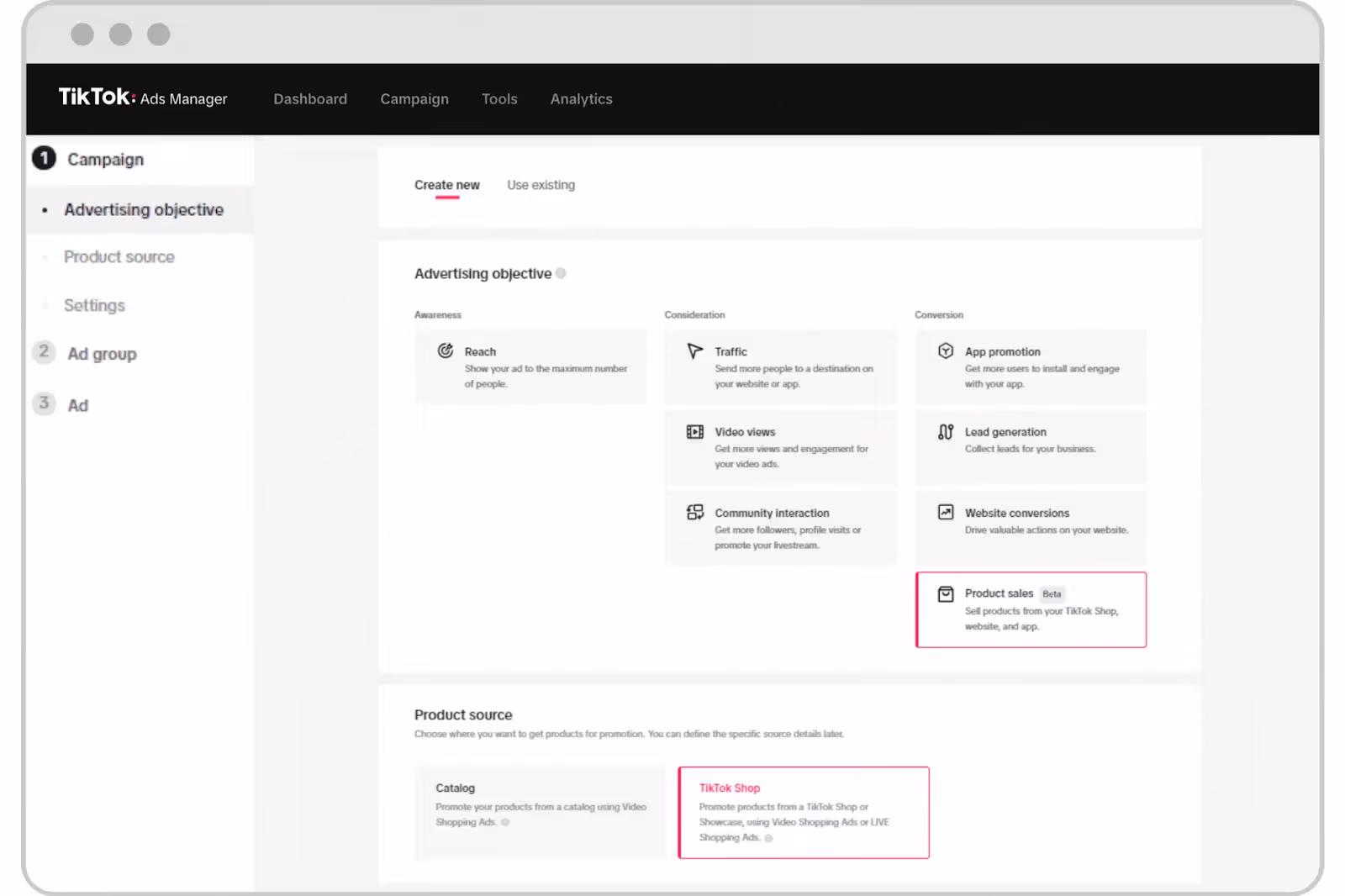 Shoppable Ads on TikTok Ads Manager