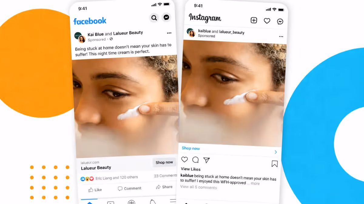 Example of whitelisting on instagram
