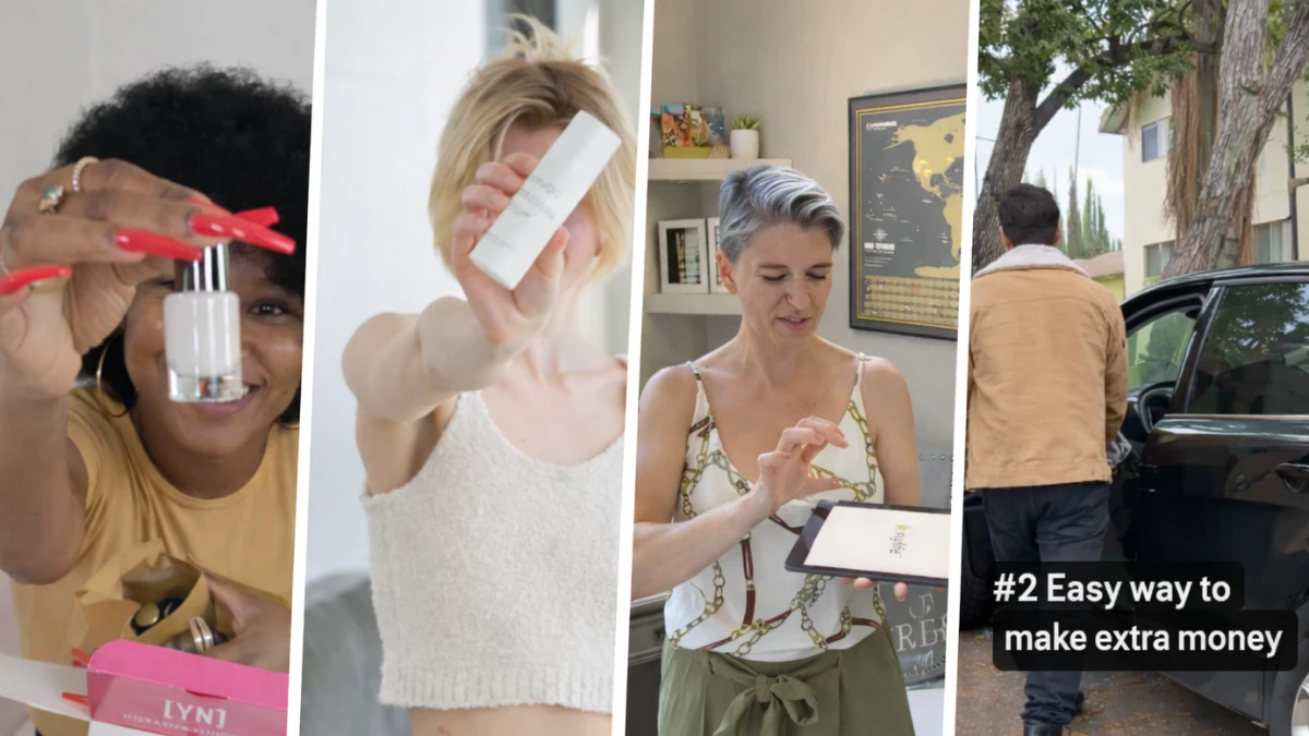 Examples of Instagram influencer marketing via Insense