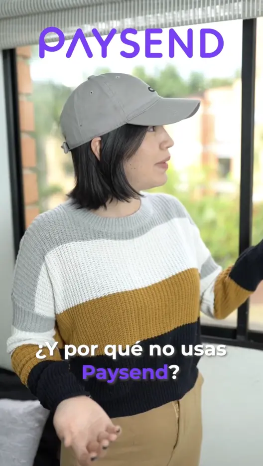 UGC example of Paysend