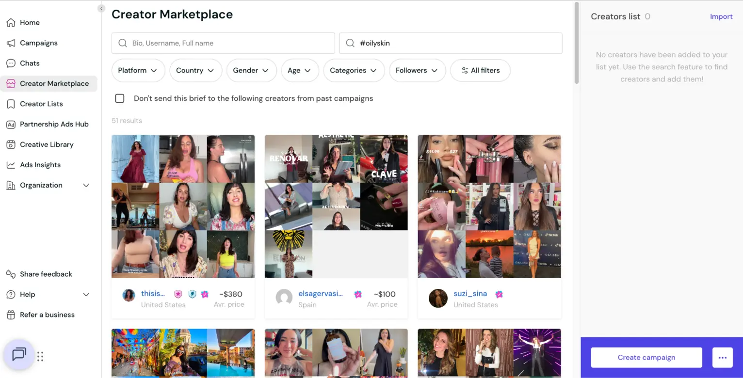 Creator Marketplace