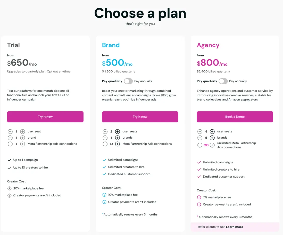 Insense pricing