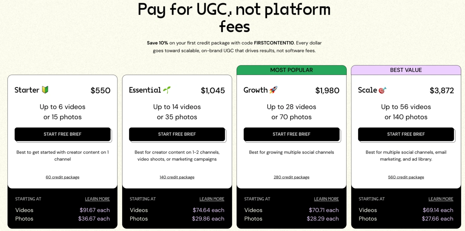 Trend io pricing
