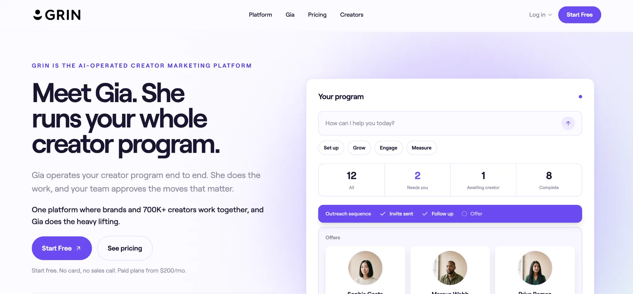 Grin website
