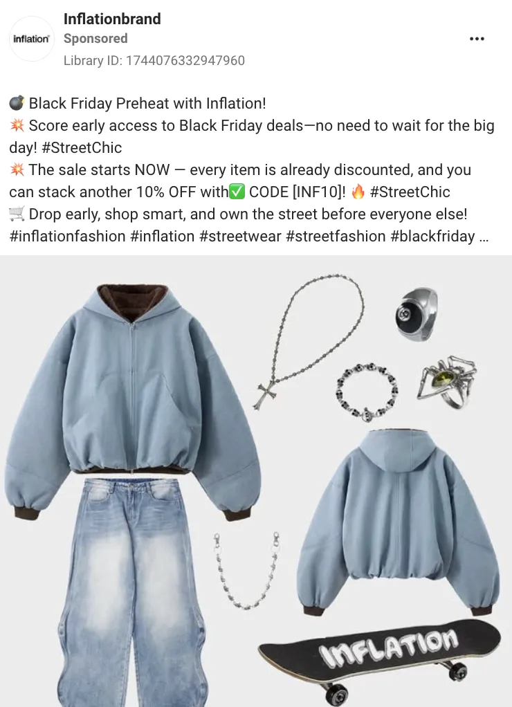 inflationbrand fb ad example