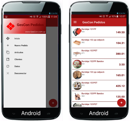 vERP App Pedidos Android