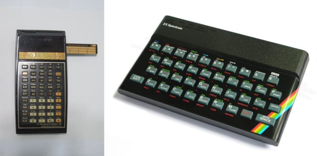 Guía indispensable para ser un buen analista-programador. TI-59 y ZX Spectrum48K