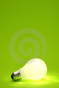 green-lightbulb-background-thumb124947