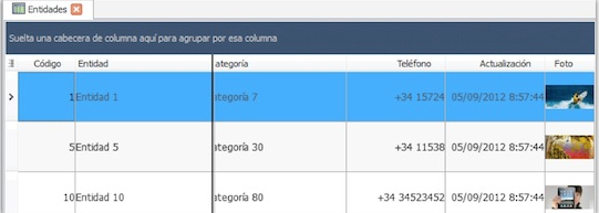 columnas fijas