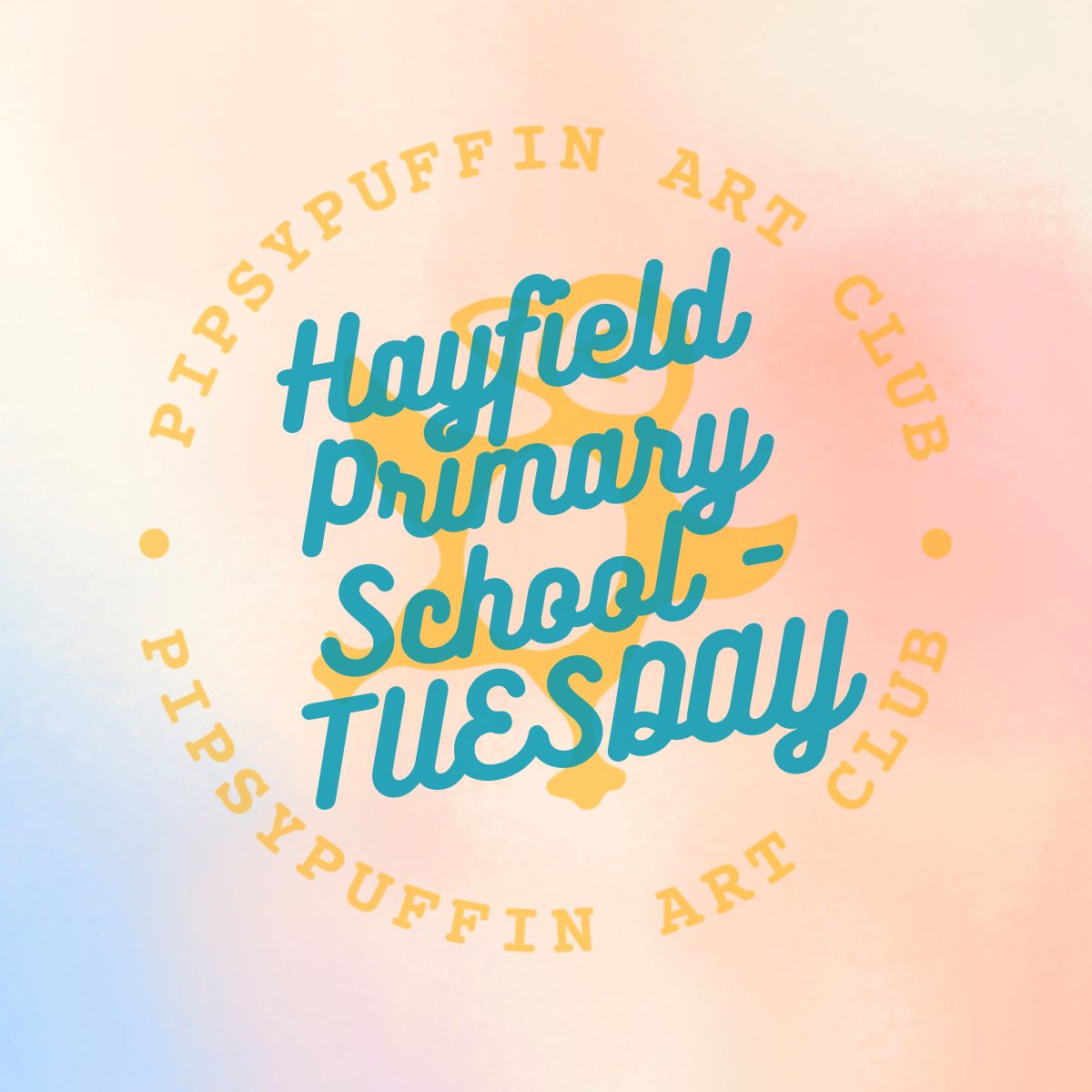 Hayfield Primary School After School Art Club Sept - Oct