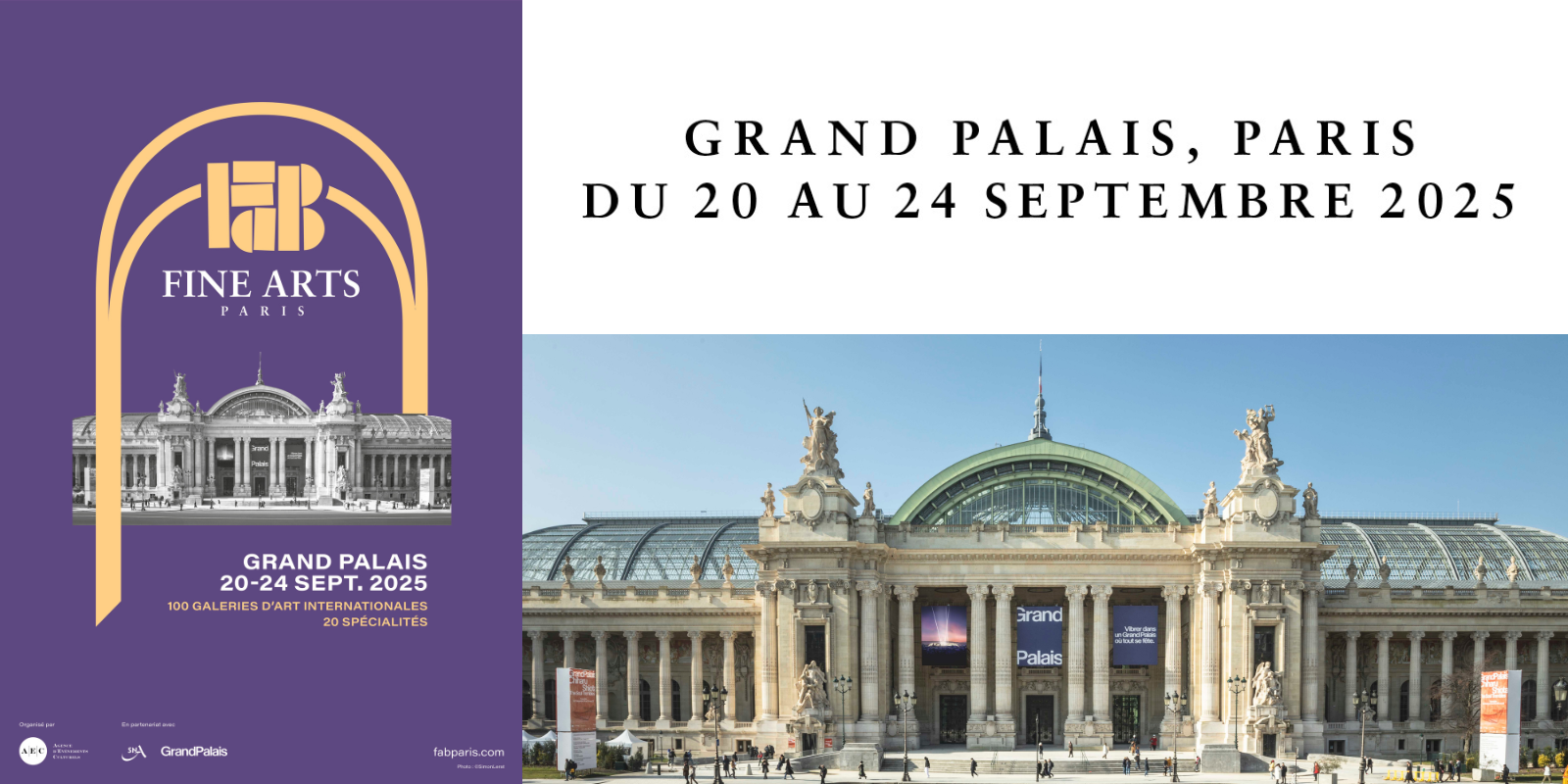 FAB Fine Arts la Biennale Galerie AB septembre 2025 art moderne Grand Palais