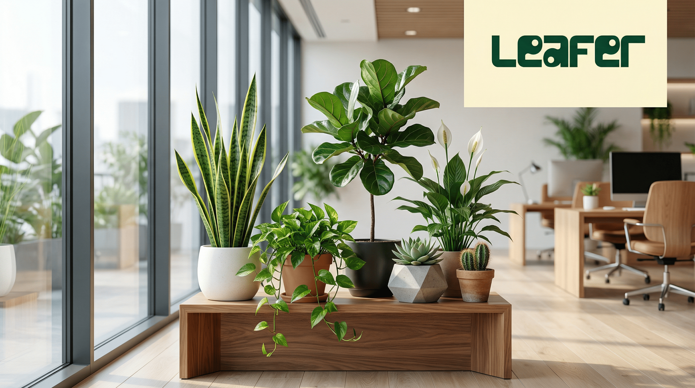 Plantes de Bureau : Top 15 Variétés Faciles d'Entretien