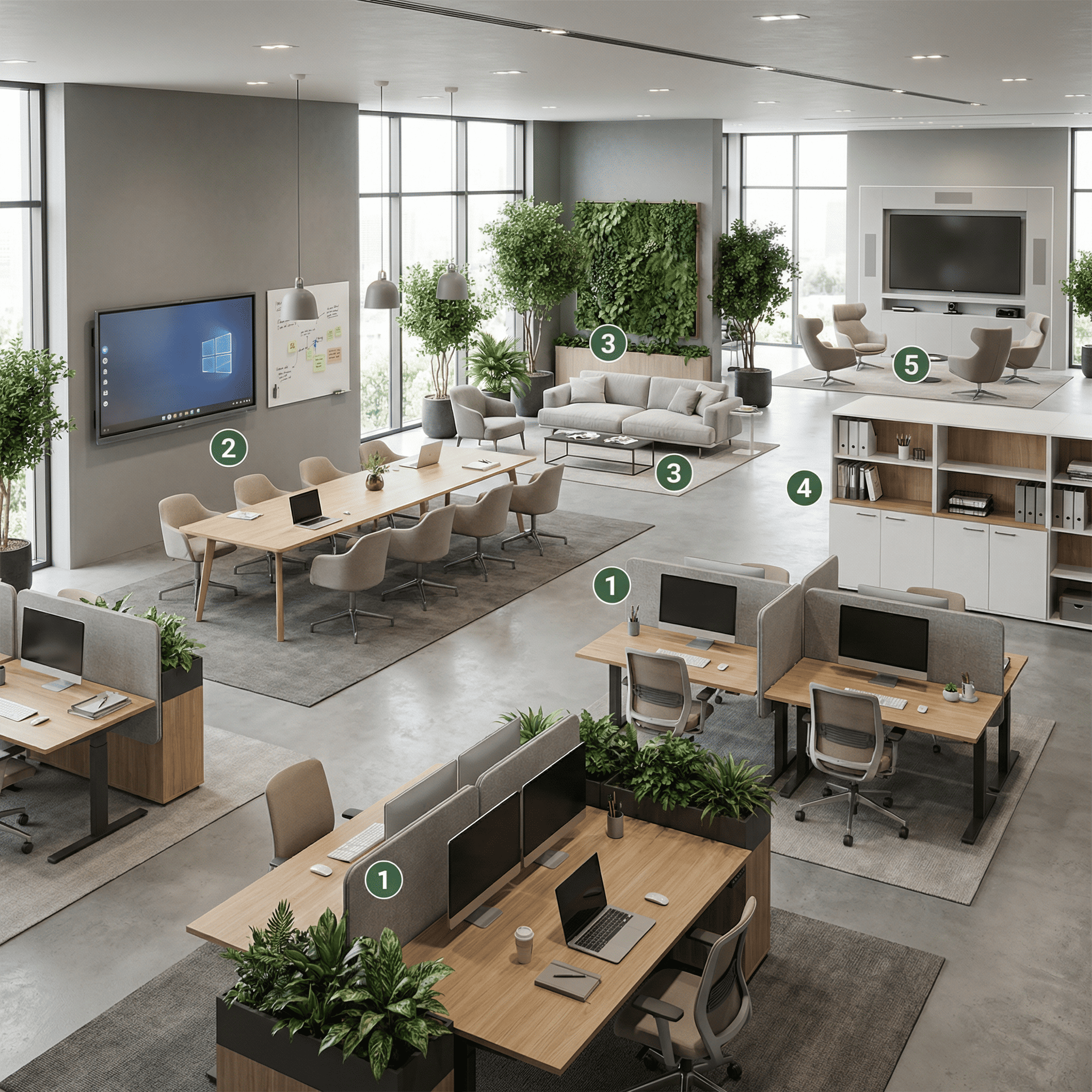 Zoning Bureau : Le Guide Complet Pour Optimiser Vos Espaces de Travail (Méthode + Exemples 2026)