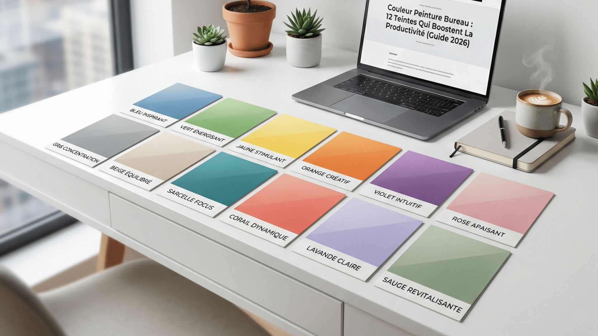 Couleur Peinture Bureau : 12 Teintes Qui Boostent La Productivité (Guide 2026)