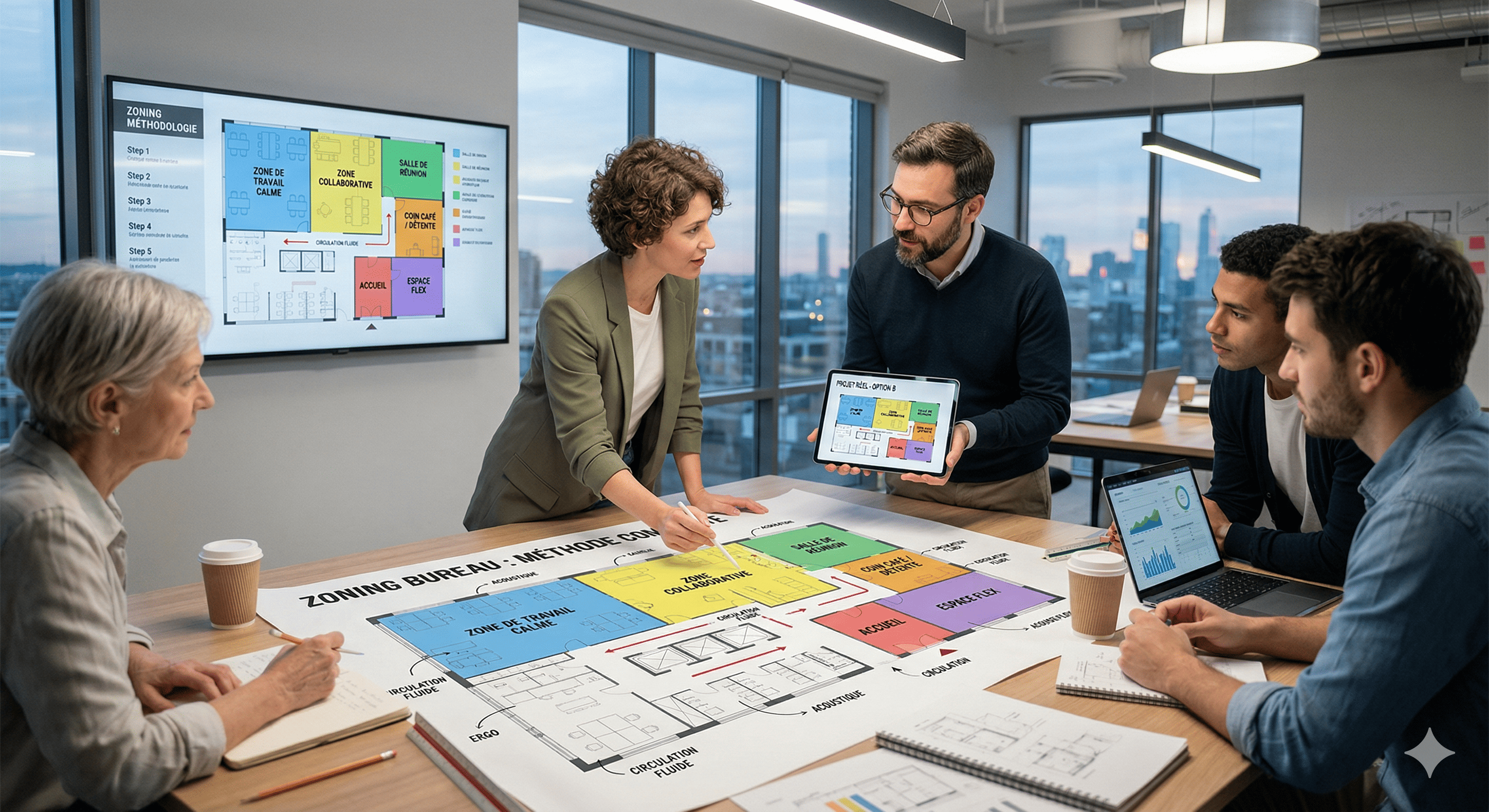 Zoning Bureau : Méthode Complète + Exemples Plans Réels