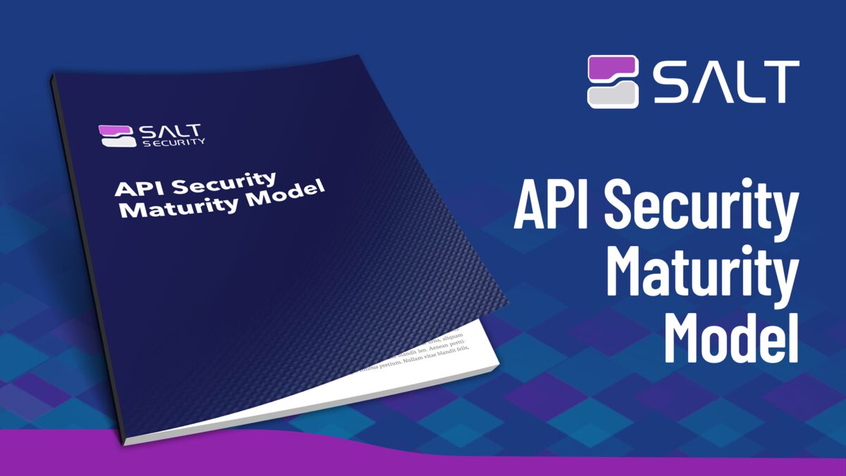 API Security Maturity Model - Salt Security