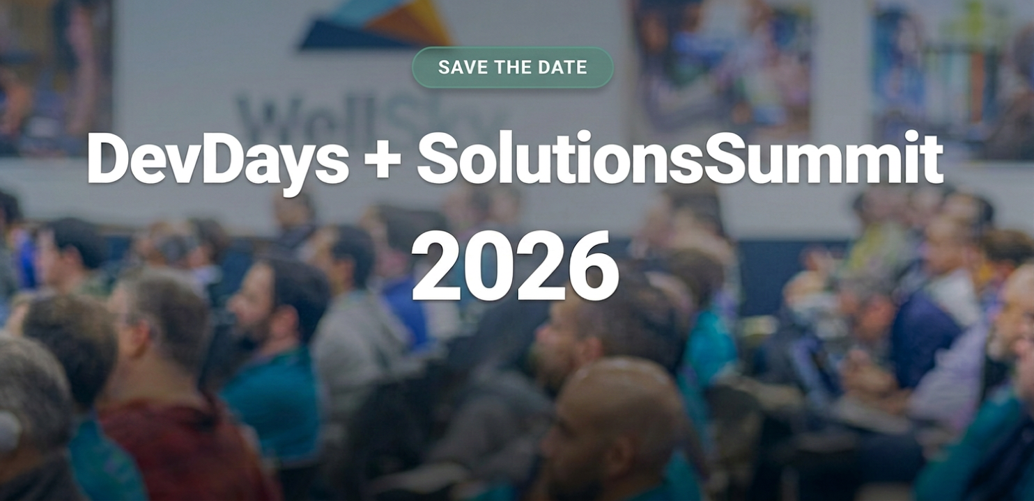 logo of DevDays + SolutionsSummit 2026 with event information overlay