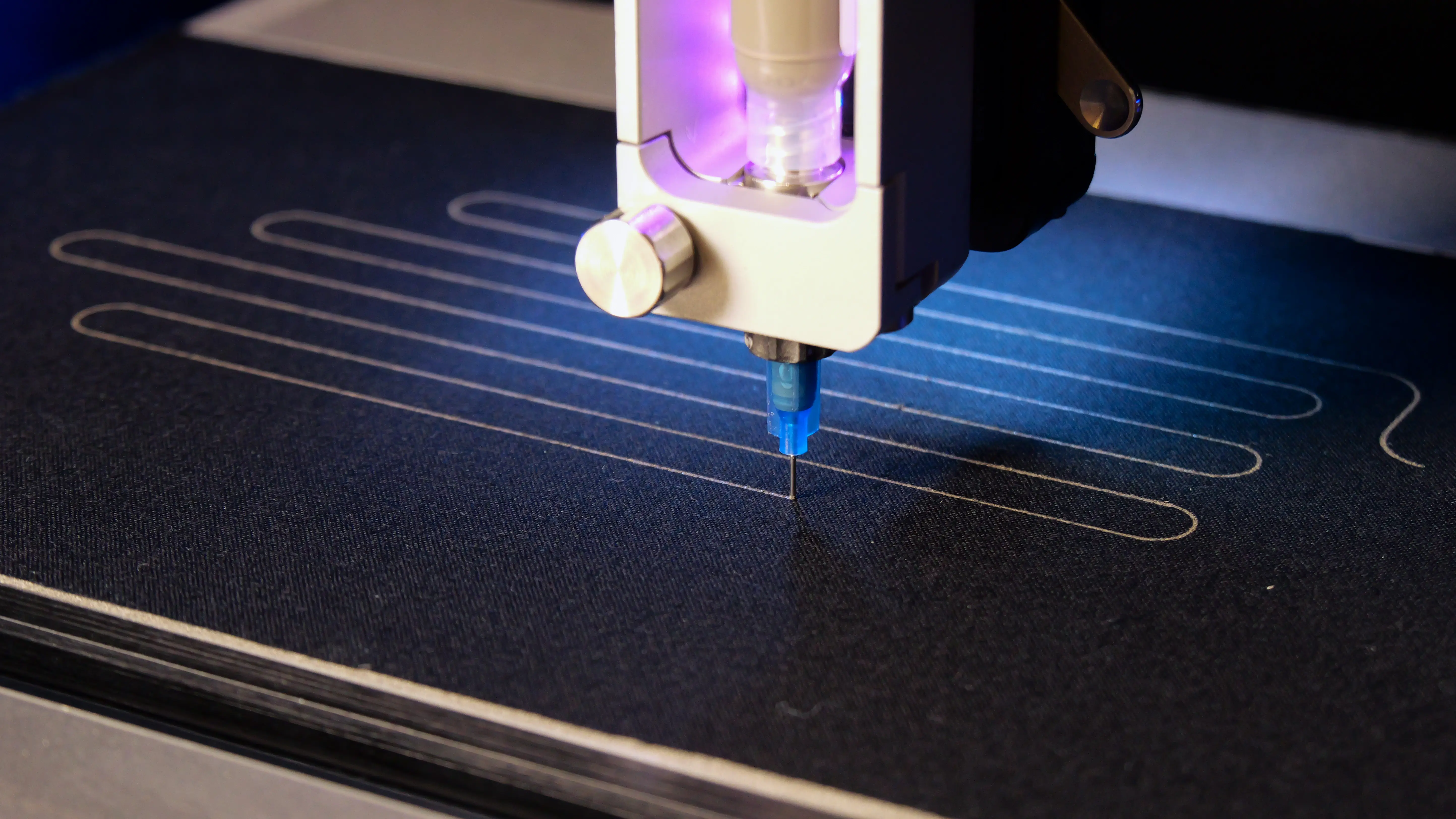 Printing Silver Conductive Ink on Cotton Fabric