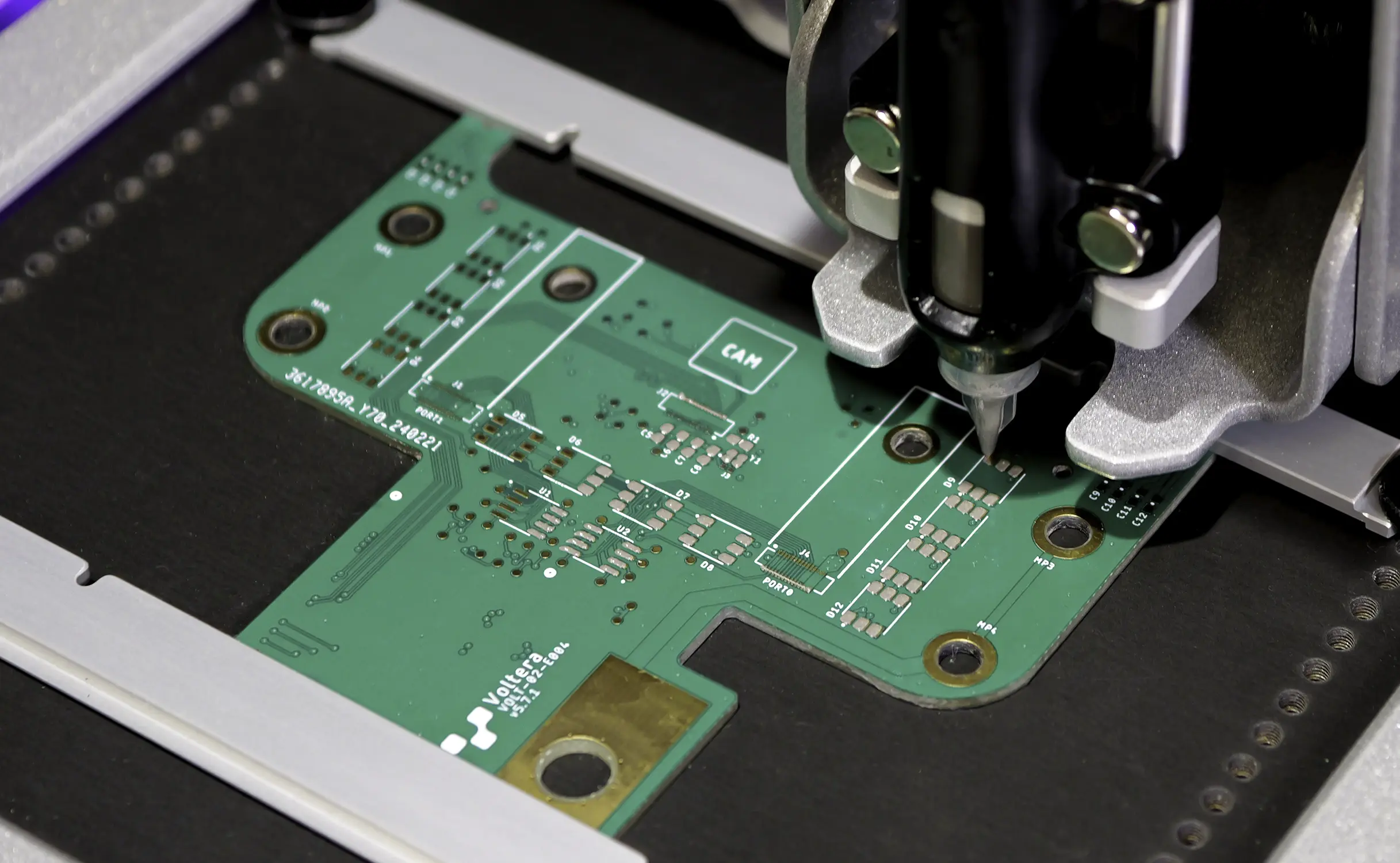 Dispensing Solder Paste on Factory-Fabricated PCBs